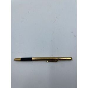 Vtg D J FUGLE "Leadlok" ‎ Mechanical  Tool Drawing Leadholder Pencil Gold Tone